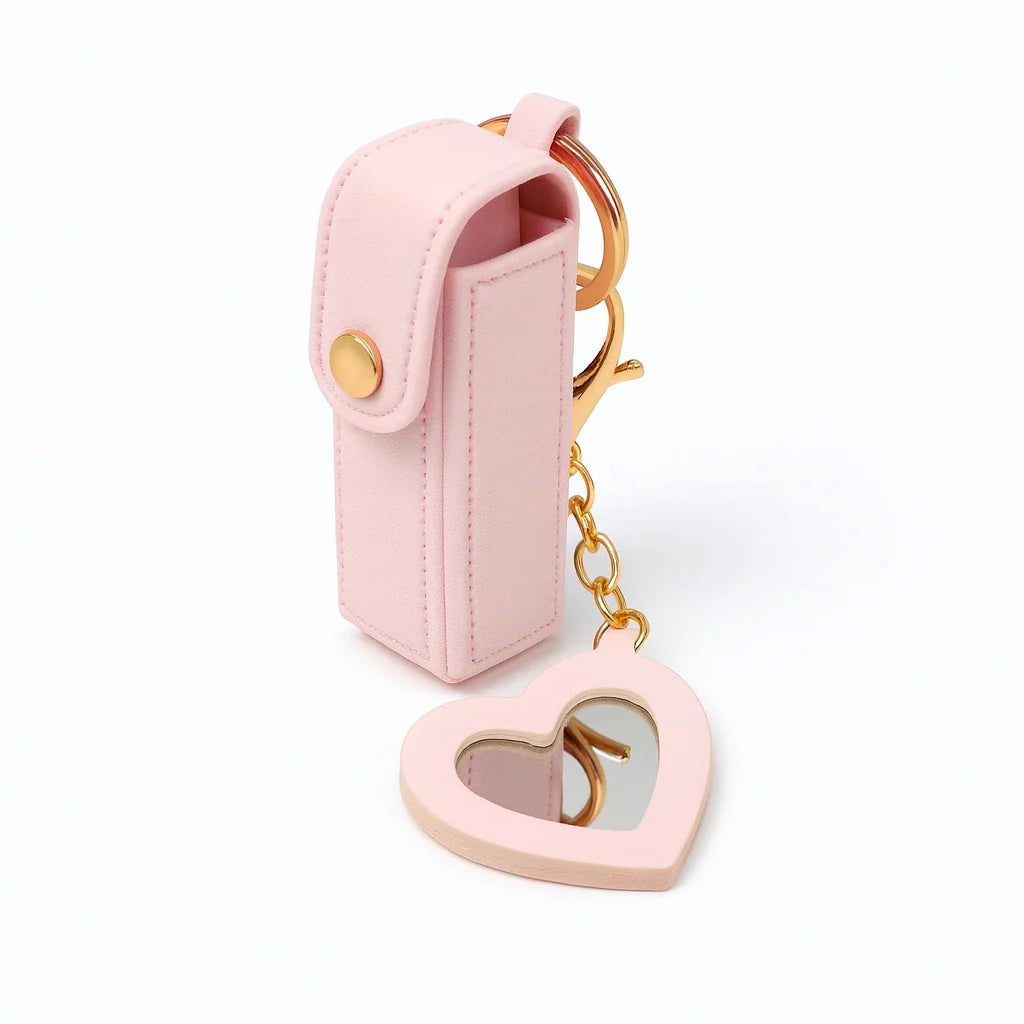 GlamCharm – Lip Gloss Holder & Mirror